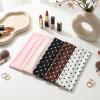 HJZHII 5Pcs Polka Dot Headband for Women, Non Slip Wide Elastic Headbands Retro Soft Stretchy Fabric Hair Bands Classic Polka Dot Fabric Headband for Women Yoga Workout and Daily Fashion view 3