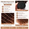 Detadet Deep Wave Human Hair Bundles 12 Inch Single Bundle Human Hair Omber T1B/4/30 100g Unit Quick Weave Sewn In Hair Extensions for Black Women view 2