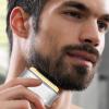 Manual Head Shaver Portable Handheld Razor Manual Trimmer with Wet Dry Bald Head Shaver Grooming Tool Self-Haircut for Scalp Legs arms face view 3