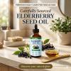 AQILUN Elderberry Seed Oil, Cold Pressed Elderberry Seed Oil, Pure Sambucus Nigra Extract - Fast Absorbing Lightweight Moisturizing Serum for Face, Skin, Hair, Nails (1) view 3