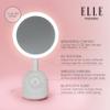 ELLE - LED Vanity Mirror with Bluetooth Speaker and Wireless Charging view 2