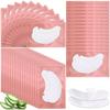 25/50/100 Pairs Under Eye Patches, Isolation Eyelash Extension Pads, Under Eye Gel Pads For Pro Salon And Individual, DIY Lashes Extension Supplies (Pink) (25 Pair) view 1