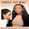 Arabella 13x6 Lace Front Wigs Human Hair 26 inch Curly Wave Human Hair Wig view 2