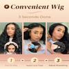 Arabella 13x6 Lace Front Wigs Human Hair 26 inch Curly Wave Human Hair Wig view 4