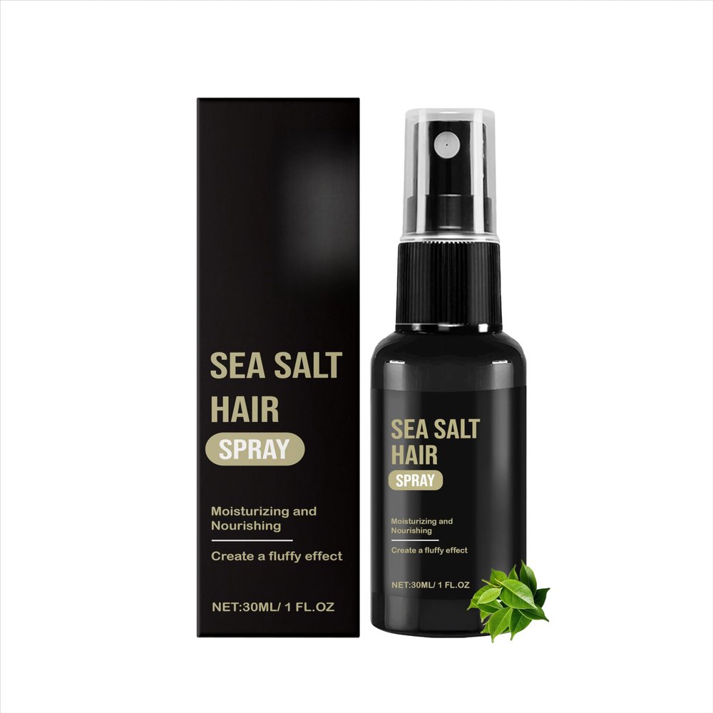 Sea Salt Spray for Men Volumizes & Texturizes & Lifts Keratin Sea Salt Spray for Hair Natural Curls and Waves Hair Light & Non-Greasy (1pcs)
