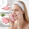 2 Pcs Exfoliating Bath Sponge, Soft Shower Sponge Loofah Body Scrubber view 4