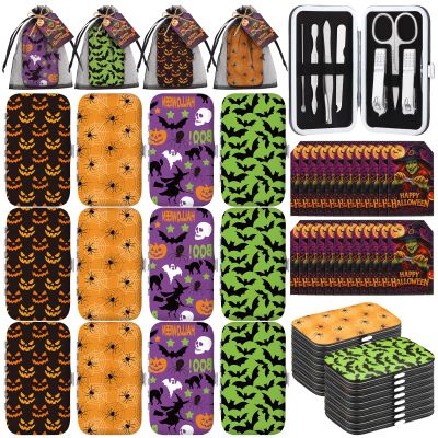 Lanties 12 Sets Halloween Gifts Bulk for Women Manicure Set