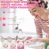 Leelosp 60 Set Mini Soap Favors for Baby Shower Wedding Guest, Floral Style view 3