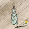 Aqua He is Risen Mini Nail File Holder with Bible Verse Printed Nail File view 3
