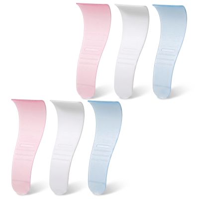 6 Pack Hair Removal Spatulas Sticks Portable Hair Wax Cleansing Spatulas Plastic Mask Scraper Non-Stick Wax Hairs Removal Applicator Reusable Waxing & Depilatory Creams Applicator