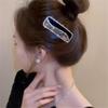 Small perfume velvet rhinestone hair clips female 2 side broken bangs clip headdress card accessories view 3