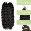 Knotless Pre-Separated Crochet Hair Wet and Wavy Super Wave Feather Crochet Hair Human Hair Natural Color 10inch 200g view 3
