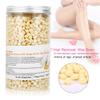 Adfaga 4 Flavor Hard Wax Beans Hair Removal Kit Gentle Effective Depilatory Wax for Bikini Legs Arms Underarms Ingredients No Strips Needed 500g Jar (Creme) view 2