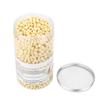 Adfaga 4 Flavor Hard Wax Beans Hair Removal Kit Gentle Effective Depilatory Wax for Bikini Legs Arms Underarms Ingredients No Strips Needed 500g Jar (Creme) view 3