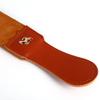 Adfaga Professional Genuine Leather Strop Double Sided Sharpening Belt for Straight Razors Chisels Barbers Home Use Brown 50 2cm 19 8inch view 3