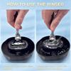 Razor Rinser 2.0, Portable Razor Cleaner Tool Quickly, the Clean Shave Razor Rinser Suitable for Most Head Razors, Straight Razor Holder, No Electricity Require (Transparent * 2PCS) view 3