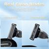 Razor Rinser 2.0, Portable Razor Cleaner Tool Quickly, the Clean Shave Razor Rinser Suitable for Most Head Razors, Straight Razor Holder, No Electricity Require (Transparent * 2PCS) view 4