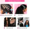 1 Bundle 16 Inch Burmese Curly Bundles Human Hair 3C4A 100% Virgin Water Wave Human Hair Bundles Quick Weave with Spiral Curly End Hair Extensions Natural Black view 4