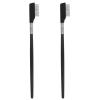 Coufce 2 Pack Eyelash Comb, Metal Eyelash Brush Separator Tool, Eyebrow Brush Grooming Brushes, Eyebrow Comb with Metal Teeth, Eye Makeup Tool for Women (Long Handle) view 1
