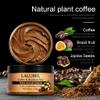 Lalubel Shea Sugar Scrub for Face & Body, Turmeric & Lemon or Coffee & Brazilian Nut, Brightening Exfoliating Scrub, Dark Spot & Acne Care, 8.8 oz (Coffee & Brazilian Nut) view 3