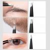 Eyebrow Clip 4-Piece Set - Hair Removal and Shaping Scissors - Stainless Steel Beard Removal Tool - Suitable for Both Men and Women (Black) view 3