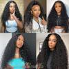 MLMYBAYEA 1B Curly Bundles Human Hair Natural Black Kinky Curly Human Hair Bundles Unprocessed Color 1B Virgin Remy Hair Extensions Total 300 Grams for Women 14 16 18 Inch view 2