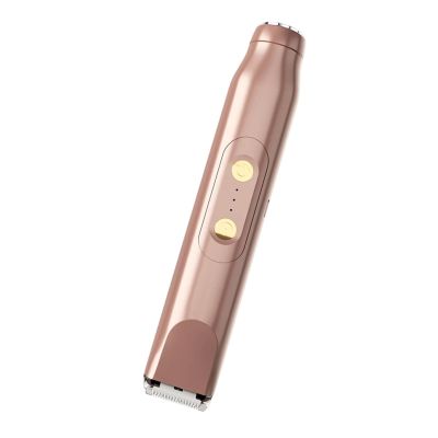 Cordless Grooming Clipper - USB Rechargeable Personal Shaver, 7.48 Inches Skin Safe with Trim Device, Ergonomic Hair, Reduction Tool, Care Instrument for Underarm Chest Arm Leg Back Intimate Grooming