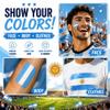Argentina World Cup Eye Black Stick,Blue White and Blue Body Paint view 3