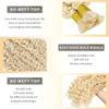 Blonde Human Braiding Hair for Boho Braids Bundles 28 Inch 100g 12A 613 Blonde Deep Wave Braiding Hair for Braids Brazilian Bulk Human Hair Extensions view 2