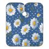 ALAZA Daisies Floral Polka Dotblue Barber Cape for Men Women, Waterproof Haircut Apron Beard Shaving Bib Hair Cutting Cloth 55 x 65 Inch view 1