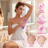 KINGTEE Bikini Trimmer for Women,Electric Shaver for Women, IPX7 Waterproof Razor Shaver,Women's Electric Razor,Intimate Shaver for Women,with 5 Blades,Charging Cable,Recharge DockRose Pink view 2