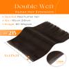 Sunny Hair 24 Inch Butterfly Weft Hair Extensions Medium Natural Brown view 2
