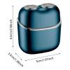 Facial Hair Removal for Face Portable Painless Shaver Rechargeable Hair Remover Device Peach Fuzz & Sensitive Ideal for Smooth Skin Travel/Makeup Prep (Beige) view 2