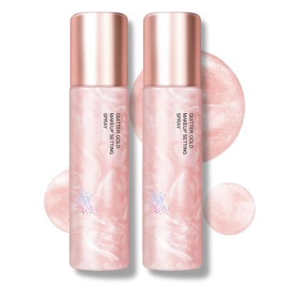 IONSGAKO 2PCS Glow Makeup Setting Spray, Dewy Radiant Finish, 4 Fl Oz
