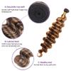 P4/27 Human Hair Bundles Highlight Blonde Deep Wave Bundles 14 14 14 Inch Unproceesed Virgin Brown Deep Wave Human Hair Extensions 50 Gram 3 Bundle view 3