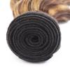 P4/27 Human Hair Bundles Highlight Blonde Deep Wave Bundles 14 14 14 Inch Unproceesed Virgin Brown Deep Wave Human Hair Extensions 50 Gram 3 Bundle view 4