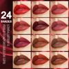 Rose Red Velvet Matte Lipstick,Creamy Lightweight Hydrating Lip stick, Highly Pigmented Long Lasting Waterproof Lip Color, Smooth Non-Drying Soft Lip Makeup 24 Hours for Women Vegan & Cruelty-Free view 3