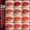 Rose Red Velvet Matte Lipstick,Creamy Lightweight Hydrating Lip stick, Highly Pigmented Long Lasting Waterproof Lip Color, Smooth Non-Drying Soft Lip Makeup 24 Hours for Women Vegan & Cruelty-Free view 4