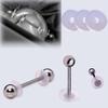 10 Pieces Piercing Healing Silicone Discs for the Back of the Earrings Transparent Disc Pads for Fixing the Earrings Piercing Discs Silicone view 3