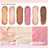 All in One Baked Makeup Face Palette, Neutral Eyeshadow Palette, Includes Blush, Bronzer Powder, Highlighter Makeup, Eye Shadow for Older Women, Shimmer & Matte, Buildable Pigmented, Travel Makeup Kit view 4