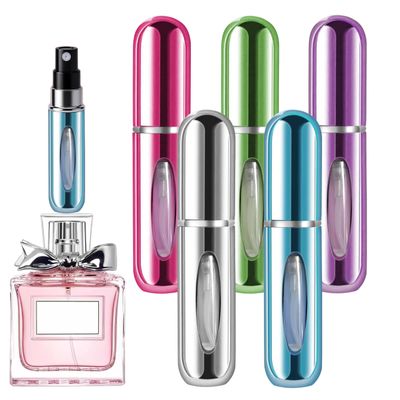 MOBILFI Portable Travel Perfume Bottle, 5ml Refillable, View Window