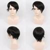 TheyCome Human Hair Toupee For Men Hair System Hairpieces Prosthesis Breathable French Full Lace Single-Knotted Mens toupee Natural Hairline 8x10 Size (1B AU) view 4