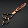 NUHSLF Hair Cutting Scissors, 6 Inch Professional Japan 440C Bronze Cut Cutting Barber Haircut Scissor Thinning Shears Hairdressing Scissors By (Set) view 4