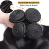 Human Hair Bundles 14 16 18 20 Inch Unprocessed Brazilian Virgin Hair 4 Bundles Body Wave Bundles Human Hair Natural Color view 2