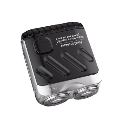 Efficient Double Head Electric Shaver for Men with USB Charging Lightweight Shaving Device for Busy Professionals Ergonomic Electric