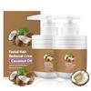 2Bottle Facial Hair Removal Cream - Coconut Oil Based Gentle Body Hair Remover Cream,Coconut Facial Hair Removal Cream for Women, Sensitive Skin Safe,Gentle and Non-irritating 3.52 FL.OZ view 1