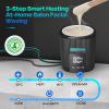 Wokaar Nose Wax Kit for Eyebrow and Ear Hair | 100gWax, 50 Face Waxing Sticks | USB-C(5V/2A) Wax Warmer | Hair Removal Kit for Men & Women | 15 Pre/Post Wipes, Ear and Mustache Guards & Earplug view 4
