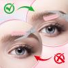 6 PCS Pink Eyebrow Scissors Set with Comb, 3 Styles for Women, Eyebrow Trimming and Shaping Tools view 3