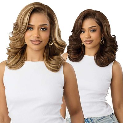 Outre Lace Front Wig - Melted Hairline - MH 144 (ICY ASH BLONDE)