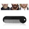 Beard and Mustache Comb, Fine Toothed Travel Grooming Brush for Gentle Detangling, Compact Portable Hair Tool for Men on the Go view 2